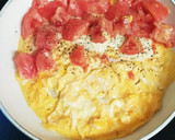 簡単！とろ～りチーズのトマトオムレツ☆作り方3写真