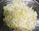 新玉ねぎと春キャベツのハンバーグ作り方3写真