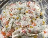 〜離乳食☆フワフワ野菜ホットケーキ〜作り方3写真