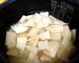 白だしdeシンプルたけのこ炊き込みご飯作り方2写真