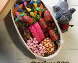 簡単 キャラ弁 おかず 忍者星人作り方14写真
