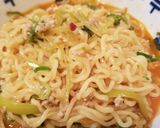 辛ラーメンでガチっと油そば作り方8写真