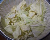 さば缶と春キャベツの味噌炒め作り方3写真