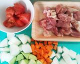 ♡我が家のチキン野菜カレー♡作り方5写真