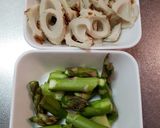 ５分で簡単！アスパラとちくわのきんぴら作り方1写真