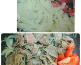 １０分で簡単！牛肉とトマトのカレー炒め作り方3写真