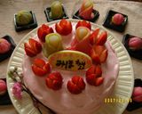 ☆簡単ねりきりdeお雛様☆作り方7写真