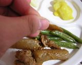 こんにゃく豚肉のゴマドレッシング炒め★作り方6写真