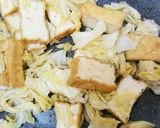 簡単！厚揚げとキャベツのゆず胡椒炒め作り方3写真