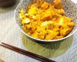 コツ伝授☆黄金比とろふわミシュラン親子丼作り方15写真