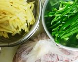 簡単膵炎＆肝機能に優しいチンジャオロース作り方1写真
