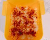 海苔と薄焼き玉子で、ミルフィーユのり弁当作り方3写真