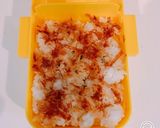 海苔と薄焼き玉子で、ミルフィーユのり弁当作り方8写真