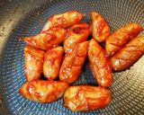 ウインナーのトマトケチャップ炒め☆作り方3写真