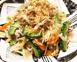 豆腐買い忘れてゴーヤ野菜炒めに!塩麹入り作り方4写真