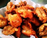 香り香ばしい！！ふんわりきな粉唐揚げ。作り方5写真
