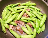 スナップえんどうのバター炒め作り方2写真