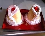 自分の為のひな祭りケーキ*^^*作り方6写真