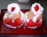 自分の為のひな祭りケーキ*^^*作り方8写真