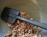 簡単☆しめじと挽き肉のそぼろ丼ランチに作り方3写真