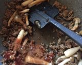 簡単☆しめじと挽き肉のそぼろ丼ランチに作り方4写真