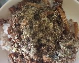簡単☆しめじと挽き肉のそぼろ丼ランチに作り方6写真