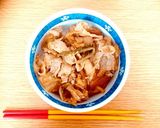 簡単 豚味噌キムチ丼作り方4写真