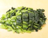 レンジ３分！小松菜カニカマ胡麻マヨサラダ作り方5写真