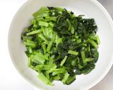 レンジ３分！小松菜カニカマ胡麻マヨサラダ作り方6写真