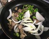 シンプルパスタ(豚肉・トマト・ピーマン)作り方5写真