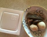 煮物を使って！納豆チーズまぜご飯作り方1写真