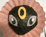 キャラ弁 ポケモン ブラッキー作り方5写真