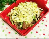 柚子胡椒焼き鶏肉の春キャベ蒸し♪作り方7写真