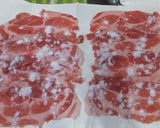 ヘルシー肉巻き巻き春キャベツ♪作り方1写真