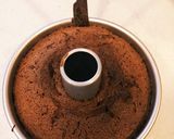 バターがふわっと♡HMでチョコシフォン作り方10写真
