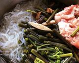 ワラビと豚肉の荷物作り方2写真