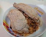 豚肩ロースソテーととろ~り卵オムライス作り方13写真