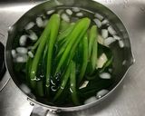 小松菜の磯部和え作り方5写真