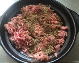 スギナのひき肉炒め作り方2写真