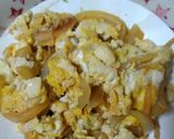 玉ねぎと豆腐の卵じめ！作り方1写真