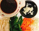 居酒屋風もやし炒め作り方1写真