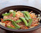レンジで簡単！鶏ひき肉の春雨キャベツ作り方3写真