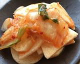 長芋のキムチぽん酢和え作り方3写真