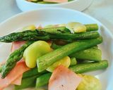 簡単！アスパラとそら豆のカレー炒め作り方6写真