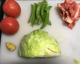 シンプルスープパスタ(ミネストローネ風)作り方1写真