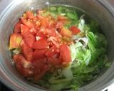 シンプルスープパスタ(ミネストローネ風)作り方8写真