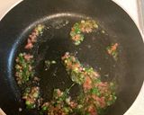 簡単ランチ☆卵焼きのせ紅生姜とネギ炒飯作り方4写真