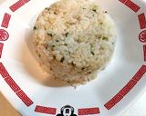 簡単ランチ☆卵焼きのせ紅生姜とネギ炒飯作り方7写真