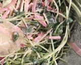 やみつきかいわれ大根（ハムのサラダ）作り方2写真