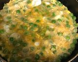 えんどう豆の卵とじ作り方3写真